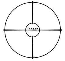 Stage micrometer S12, 0.1mm horizontal line in 0.002mm divisions, black slide/glass disc